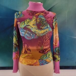 CASTING | Butterfly Print Top